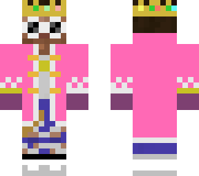 cool guy with a cool jacket and crown