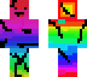 couruted raibow skeppy