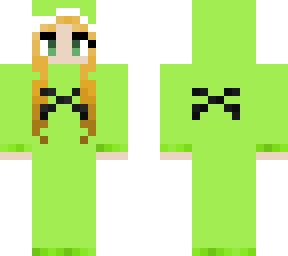 creeper onesie girl