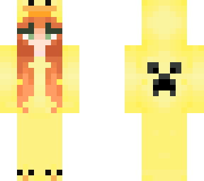 ducky girl with creeper back