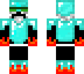 flaming skull