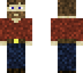 flannel man w/ sword