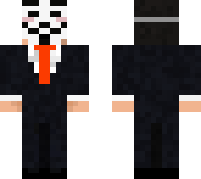 hacker with red tie