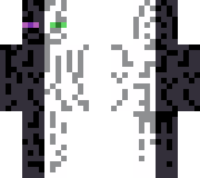 half albino enderman