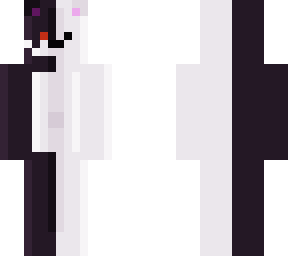 monokuma but i made him the opposite way so i gave up on it