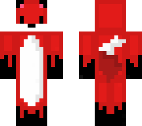 plastic red fox