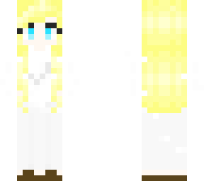 platinum blonde robed