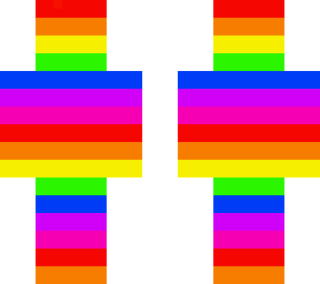 pride rainbow skin classic 4px