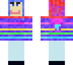 rainbow dye