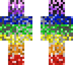 rainbow flame guy