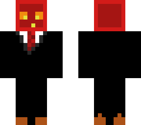 red slime with black suit