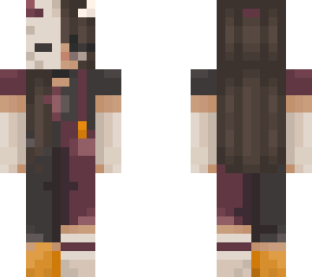 split halloween mask