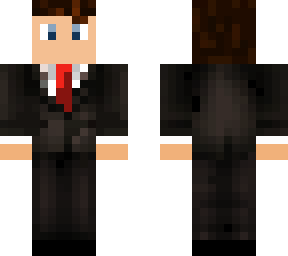 suit man | Minecraft Skin