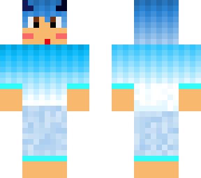 a ice cat boy!!