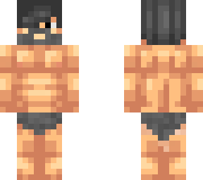 bearded bodybuilder (but slim).