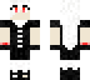 black white