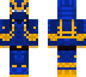 blauer samurai