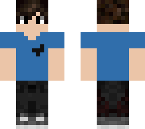 boy with cat logo (blue shirt version)