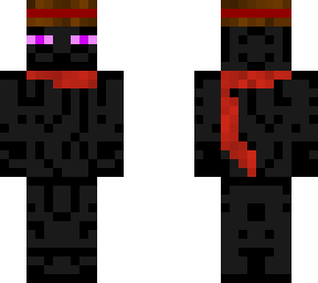 enderman with a hat but actually its the second one i made