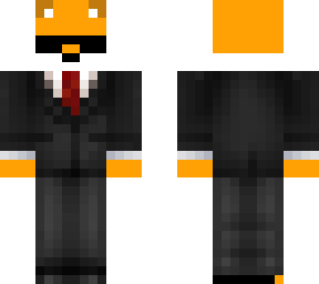 fox with a suit
