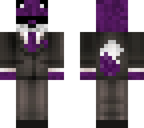 fox with suit (purple)