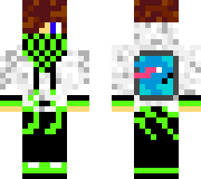 futuregamin94 skin with mr. beast logo on back
