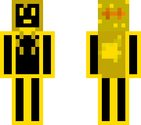 neon girl yellow