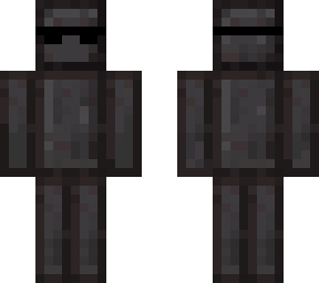 netherite kid with shades