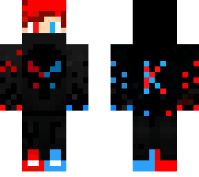 ninja red and blue