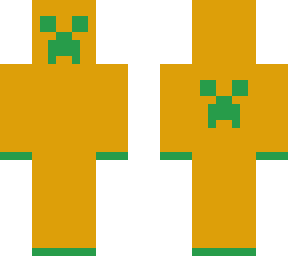 orange and green creeper