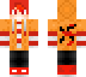 orange red boy