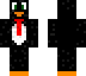penguin with tie