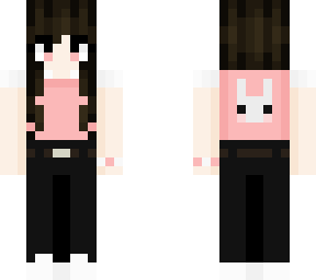 pink bunny vest