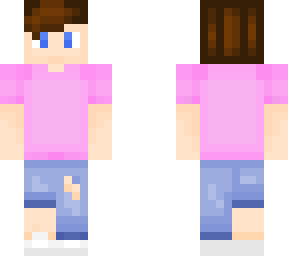 pink guy summer skin