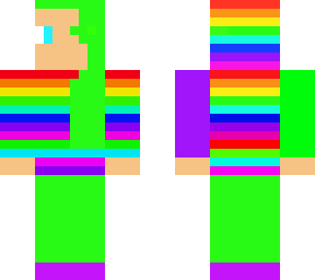 rainbow girl