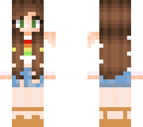 rainbow shirt brunette