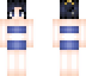 raven haired i bun skin base