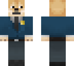 shiba policeman
