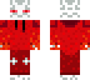 white enderman with hoodie