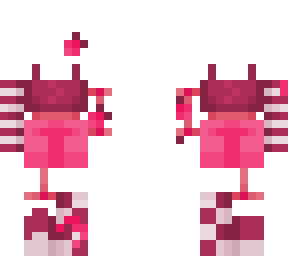 + pink - ob +