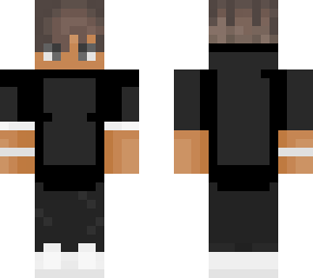 black hoodie boy