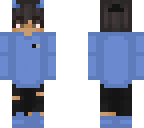 blue horned sweat