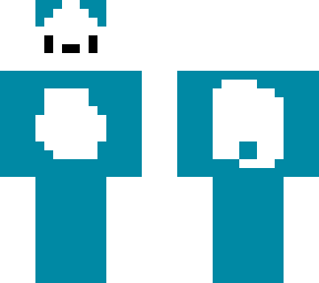 blue panda
