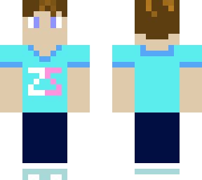 blue t-shirt