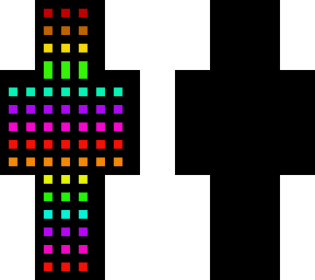 checkered rainbow
