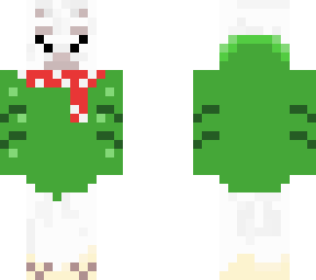 christmas llama in a hoodie