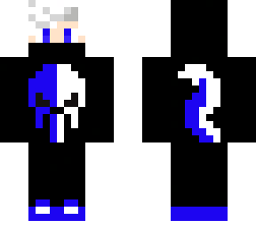 cool blue and white wolf