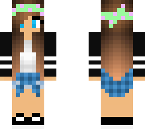 flower crown girl