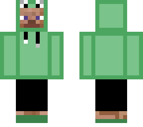 frog hoodie steve