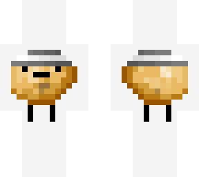 gray grey (does it matter?) hat potato.